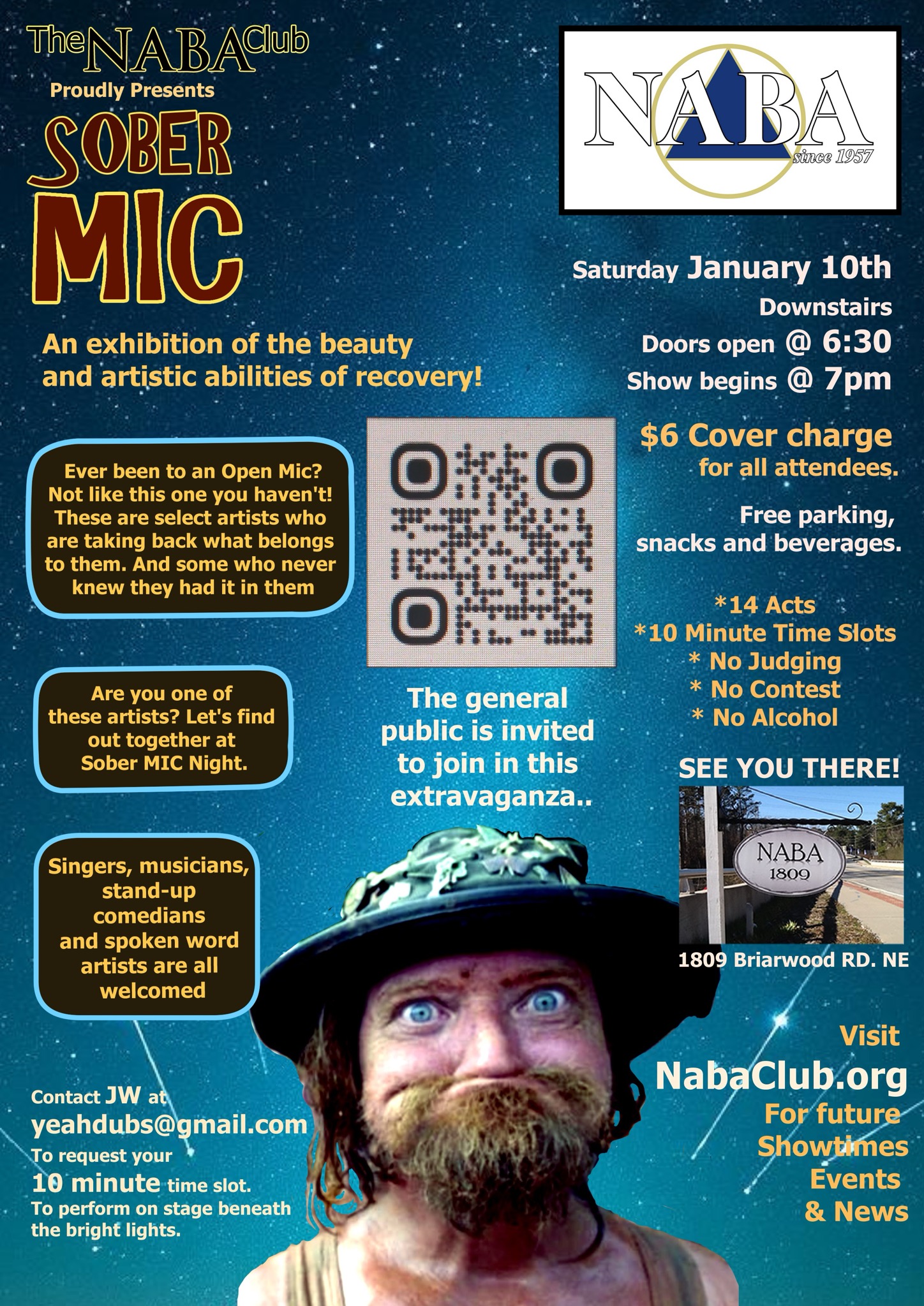 Sober Mic Night