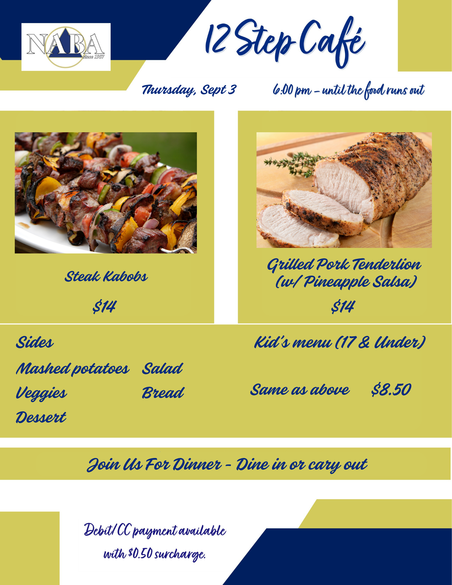 Thursday Night Dinner (9/3/2026)