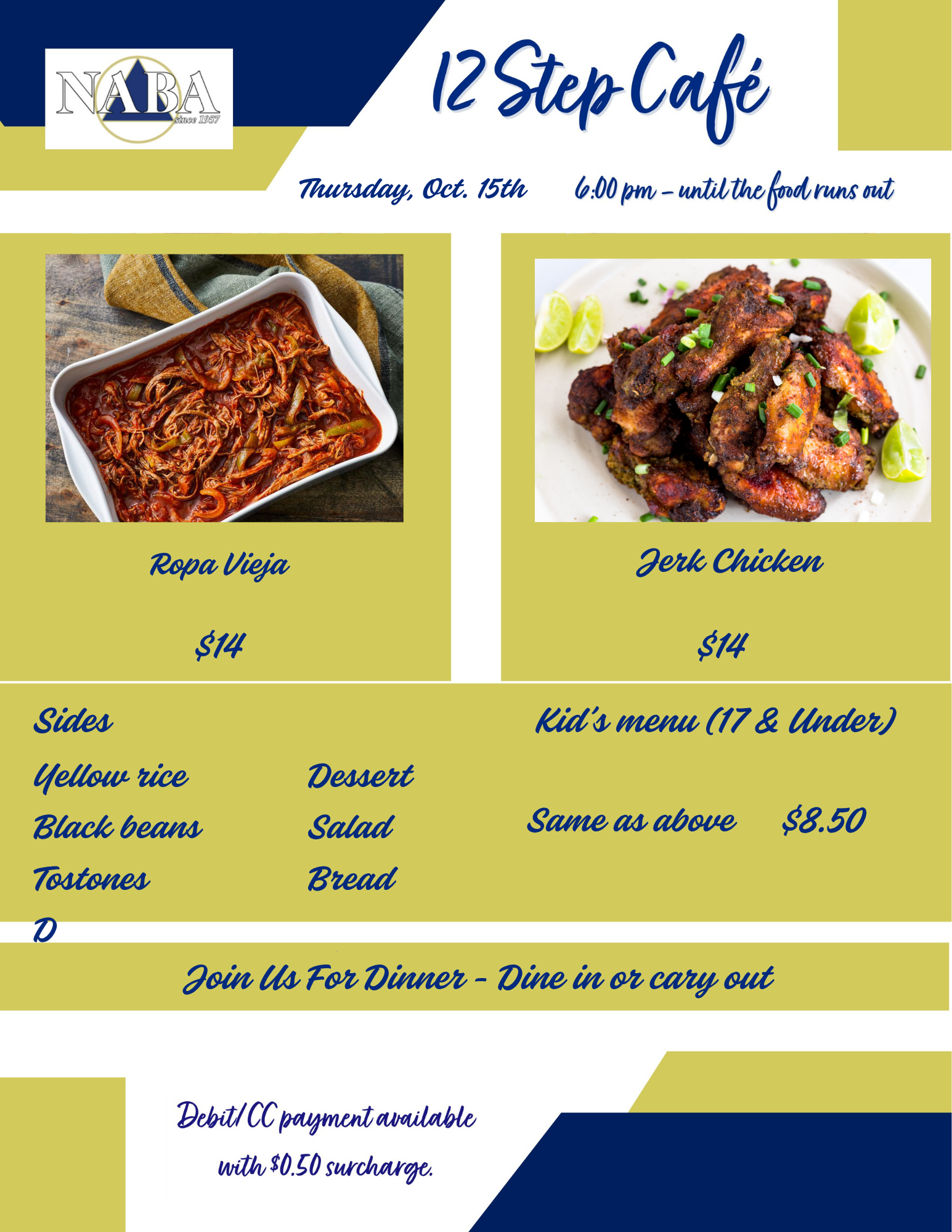 Thursday Dinner (10/15)